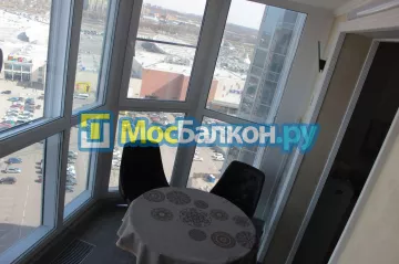 Остекление лоджий под ключ по выгодной цене в Московском – застеклить лоджию и балкон в МосБалкон