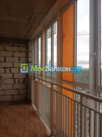 Шкаф на балкон купить в Московском на заказ недорого от МосБалкон