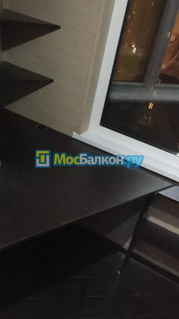 Шкаф на балкон купить в Московском на заказ недорого от МосБалкон