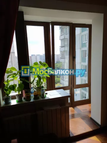 Панорамное остекление заказать под ключ по выгодной цене в Московском от компании МосБалкон