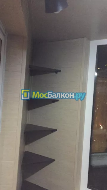 Шкаф на балкон купить в Московском на заказ недорого от МосБалкон