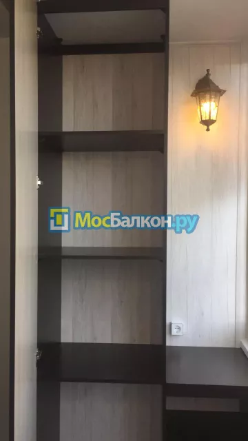 Шкаф на балкон купить в Московском на заказ недорого от МосБалкон