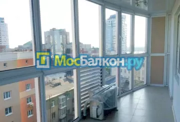 Остекление лоджий под ключ по выгодной цене в Московском – застеклить лоджию и балкон в МосБалкон