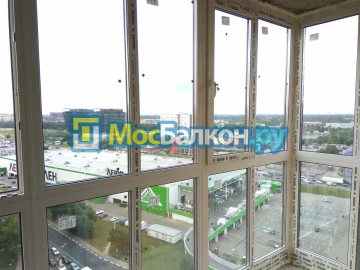 Панорамное остекление заказать под ключ по выгодной цене в Московском от компании МосБалкон