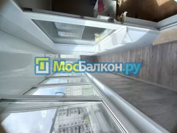 Остекление лоджий под ключ по выгодной цене в Московском – застеклить лоджию и балкон в МосБалкон