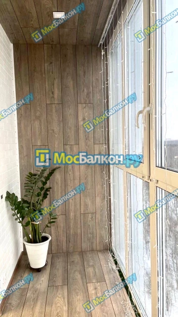 Панорамное остекление заказать под ключ по выгодной цене в Московском от компании МосБалкон