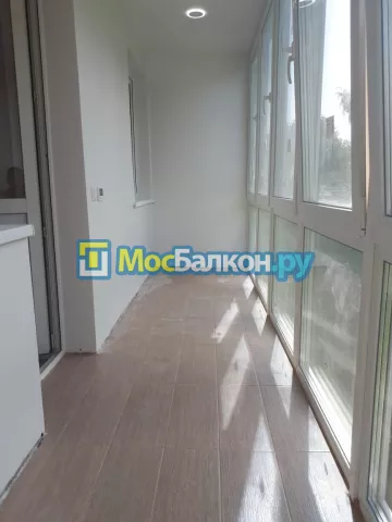 Панорамное остекление заказать под ключ по выгодной цене в Московском от компании МосБалкон