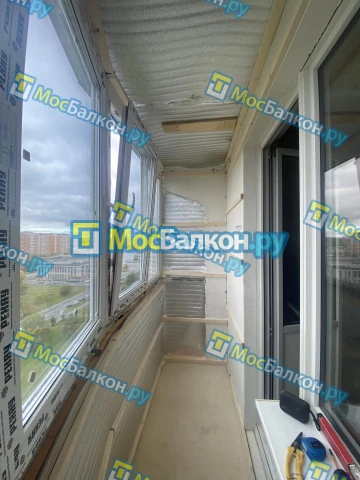 Утепление балкона и лоджии под ключ в Московском — цены от 150 руб./м² | МосБалкон