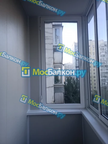 Холодное остекление лоджий алюминиевым профилем в Московском по доступным ценам | МосБалкон