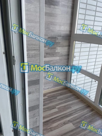 Панорамное остекление заказать под ключ по выгодной цене в Московском от компании МосБалкон