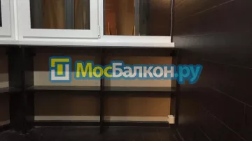 Шкаф на балкон купить в Московском на заказ недорого от МосБалкон