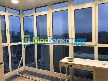 Остекление лоджий под ключ по выгодной цене в Московском – застеклить лоджию и балкон в МосБалкон