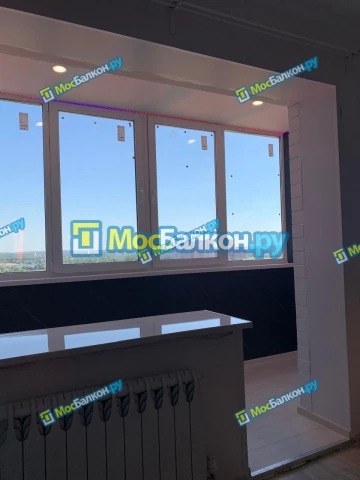 Объединение балкона и лоджии с комнатой в  Московском