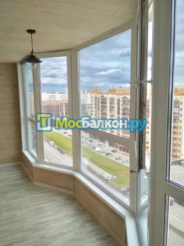 Остекление лоджий под ключ по выгодной цене в Московском – застеклить лоджию и балкон в МосБалкон