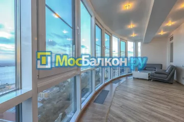 Остекление лоджий под ключ по выгодной цене в Московском – застеклить лоджию и балкон в МосБалкон