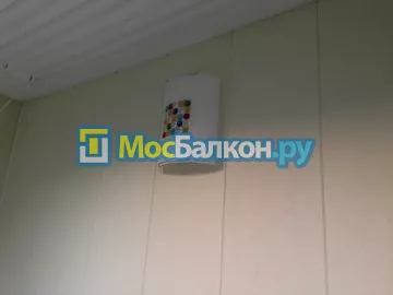 Отделка балкона и лоджии пластиковыми ПВХ панелями в Московском от компании МосБалкон