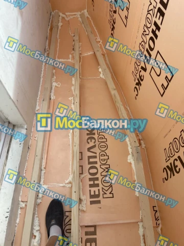 Утепление балкона и лоджии под ключ в Московском — цены от 150 руб./м² | МосБалкон