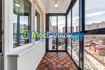 Шкаф на балкон купить в Московском на заказ недорого от МосБалкон