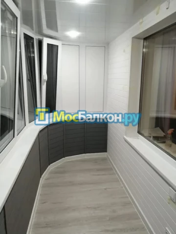 Пластиковое остекление лоджий под ключ по доступным ценам в Московском | МосБалкон