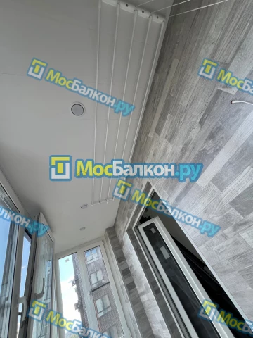 Панорамное остекление заказать под ключ по выгодной цене в Московском от компании МосБалкон