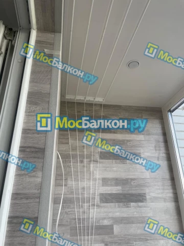 Панорамное остекление заказать под ключ по выгодной цене в Московском от компании МосБалкон