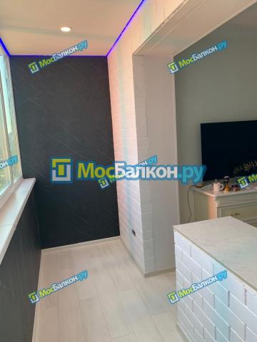 совмещение балкона с комнатой дизайн