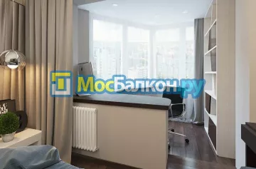 Пластиковое остекление лоджий под ключ по доступным ценам в Московском | МосБалкон