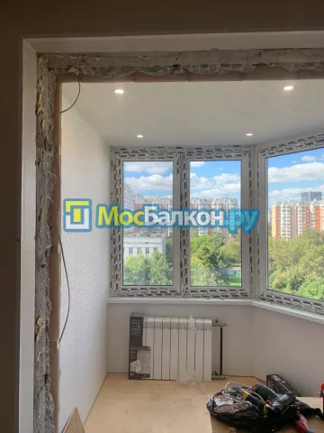 Остекление лоджий под ключ по выгодной цене в Московском – застеклить лоджию и балкон в МосБалкон