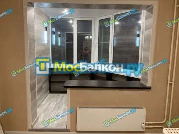 Объединение балкона и лоджии с комнатой в  Московском