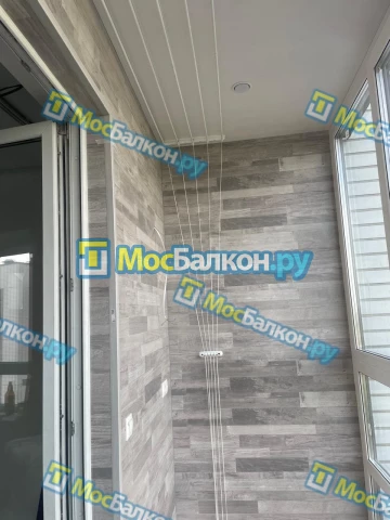Панорамное остекление заказать под ключ по выгодной цене в Московском от компании МосБалкон