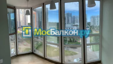 Остекление лоджий под ключ по выгодной цене в Московском – застеклить лоджию и балкон в МосБалкон
