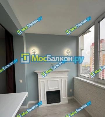 Объединение балкона и лоджии с комнатой в  Московском