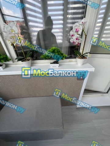 Остекление лоджий под ключ по выгодной цене в Московском – застеклить лоджию и балкон в МосБалкон