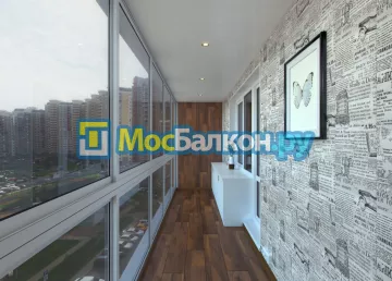 Остекление балконов под ключ по доступным ценам в Московском | МосБалкон