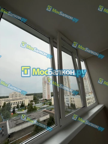 Остекление балконов под ключ по доступным ценам в Московском | МосБалкон