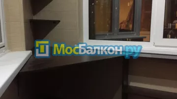 Шкаф на балкон купить в Московском на заказ недорого от МосБалкон