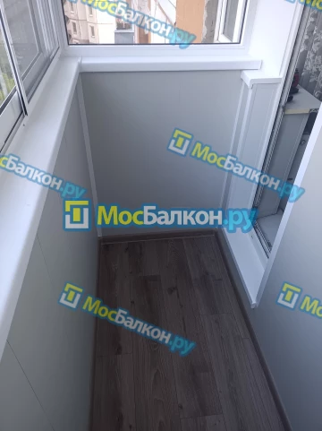 Холодное остекление лоджий алюминиевым профилем в Московском по доступным ценам | МосБалкон