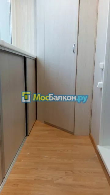 Шкаф на балкон купить в Московском на заказ недорого от МосБалкон