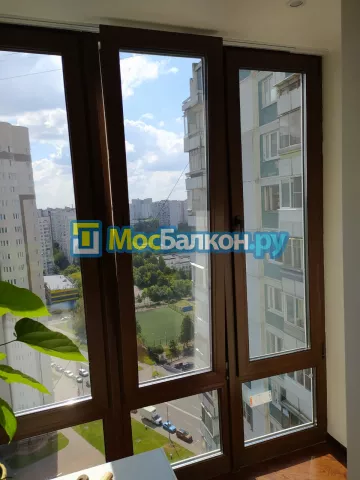 Панорамное остекление заказать под ключ по выгодной цене в Московском от компании МосБалкон