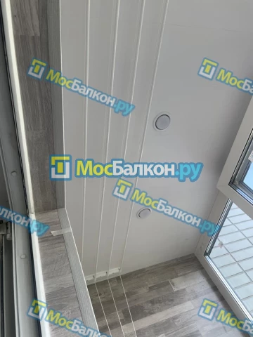 Панорамное остекление заказать под ключ по выгодной цене в Московском от компании МосБалкон