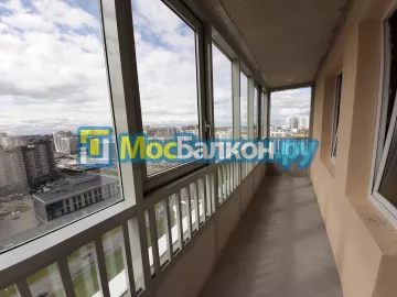 Остекление лоджий под ключ по выгодной цене в Московском – застеклить лоджию и балкон в МосБалкон