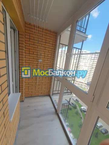 Пластиковое остекление лоджий под ключ по доступным ценам в Московском | МосБалкон