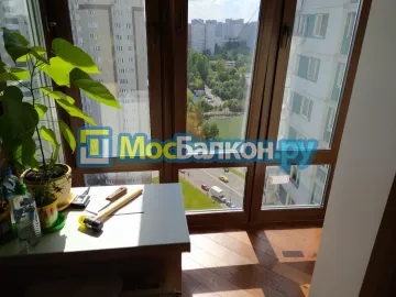 Панорамное остекление заказать под ключ по выгодной цене в Московском от компании МосБалкон