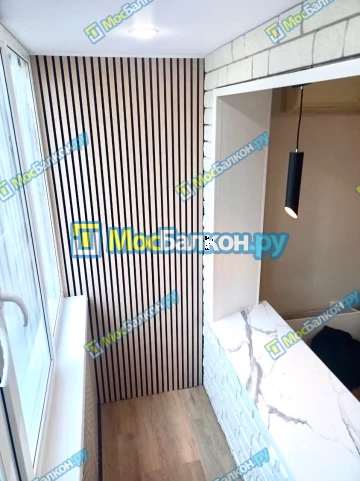 Объединение балкона и лоджии с комнатой в  Московском