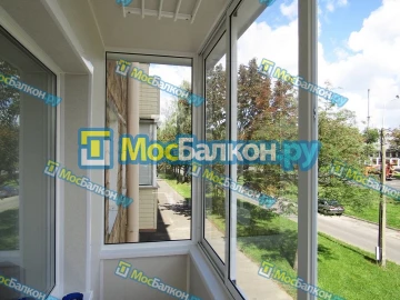 Холодное остекление лоджий алюминиевым профилем в Московском по доступным ценам | МосБалкон