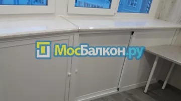 Шкаф на балкон купить в Московском на заказ недорого от МосБалкон