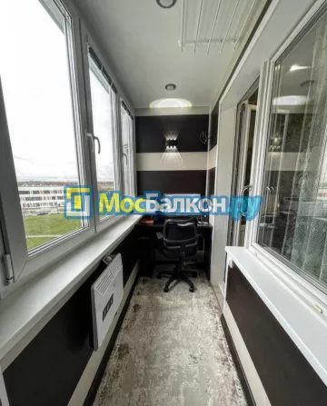 Остекление лоджий под ключ по выгодной цене в Московском – застеклить лоджию и балкон в МосБалкон