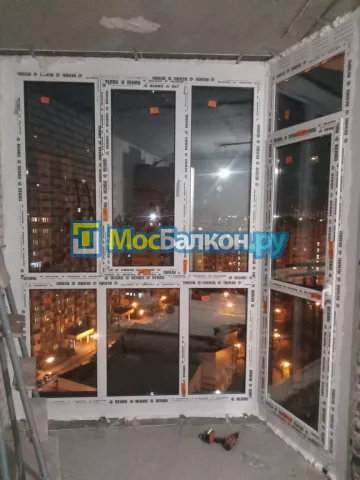 Панорамное остекление заказать под ключ по выгодной цене в Московском от компании МосБалкон