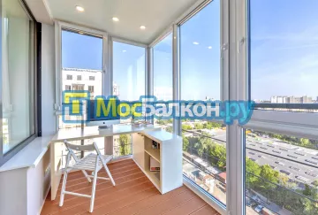 Остекление лоджий под ключ по выгодной цене в Московском – застеклить лоджию и балкон в МосБалкон