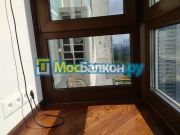 Панорамное остекление заказать под ключ по выгодной цене в Московском от компании МосБалкон